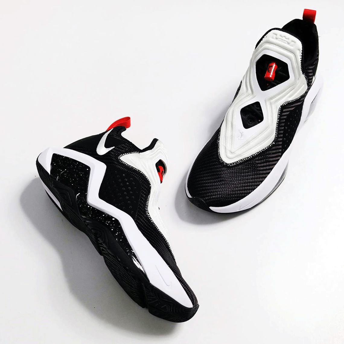 Nike LeBron Soldier 14 Black White Red CK6047 002 SneakerNews