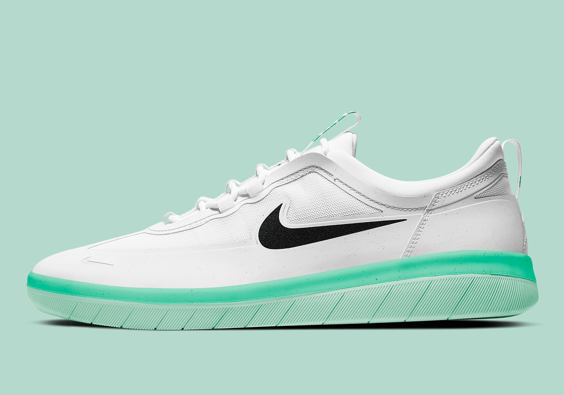 Nike SB Nyjah Free 2 Gets A "Green Glow" Midsole