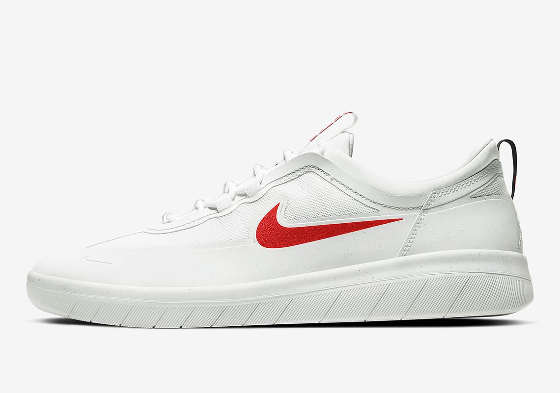 Alternating Swooshes Accent The Nike SB Nyjah Free 2