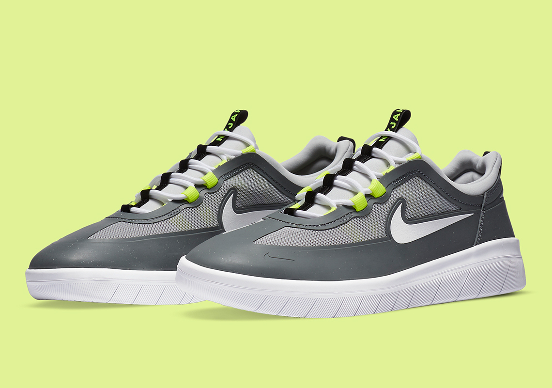 Nike Channels The Mid-90s Running With The SB Nyjah Free II "Neon"