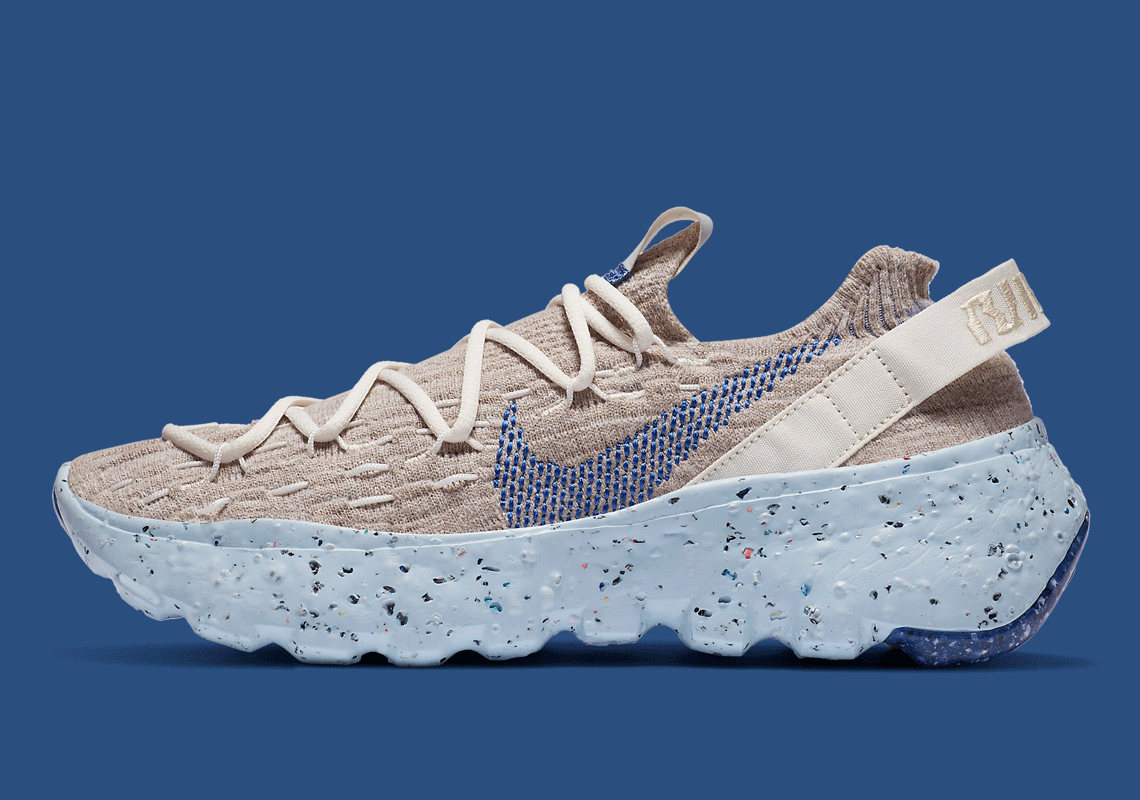 The Nike Space Hippie 04 Receives A Tan And Astronomy Blue Makeover