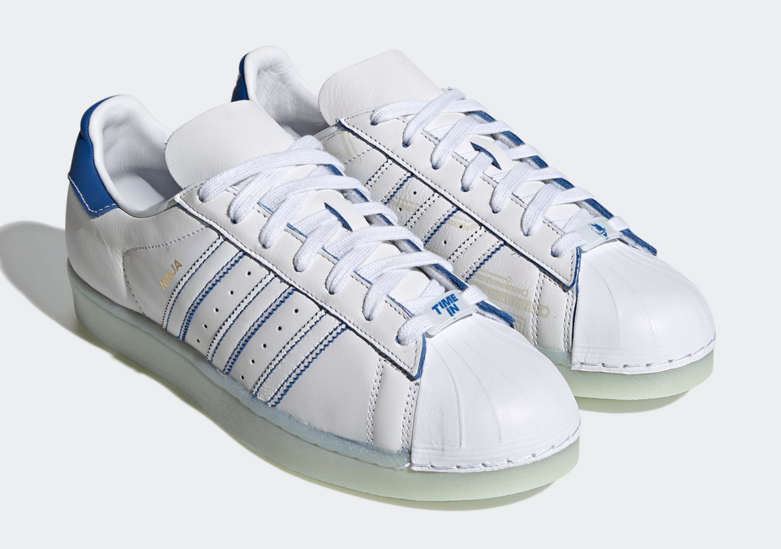 Ninja Accents The adidas Superstar With His Signature Color