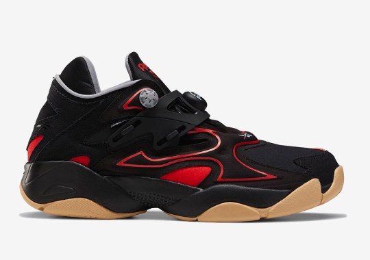 The Reebok Pump Court Arrives In Black And Instinct Red On August 1st