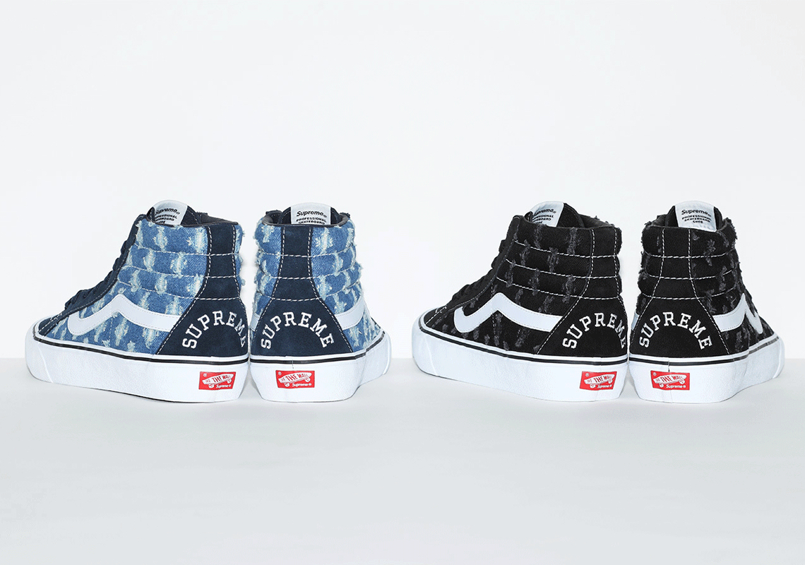 vans collab with supreme
