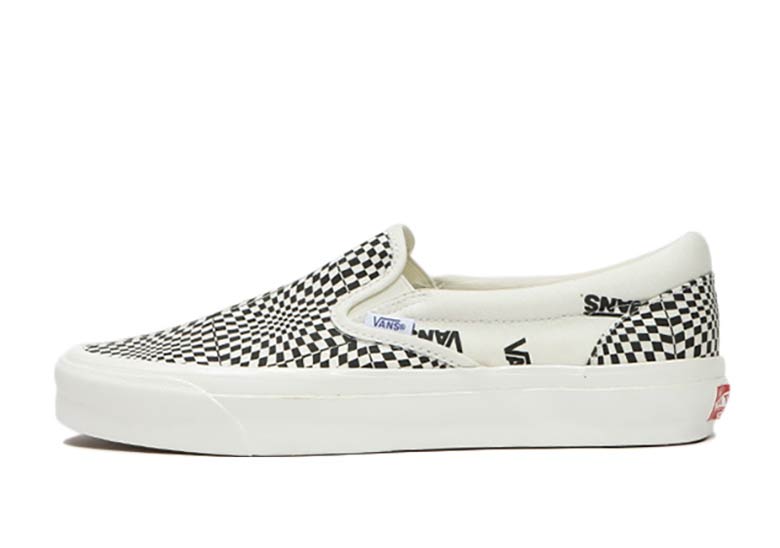 Vans Vault Slip-On Authentic Logo Check 