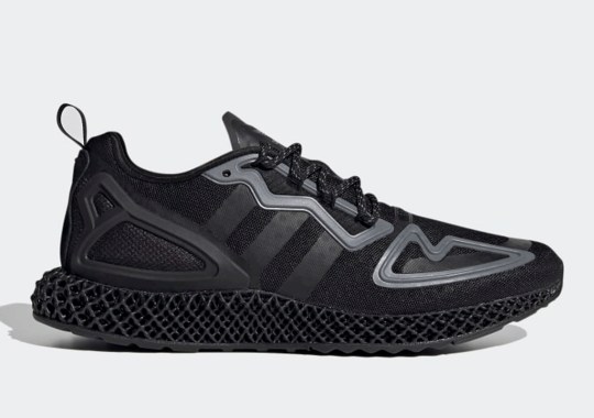 The adidas ZX 2K 4D Gets a Triple Black Makeover