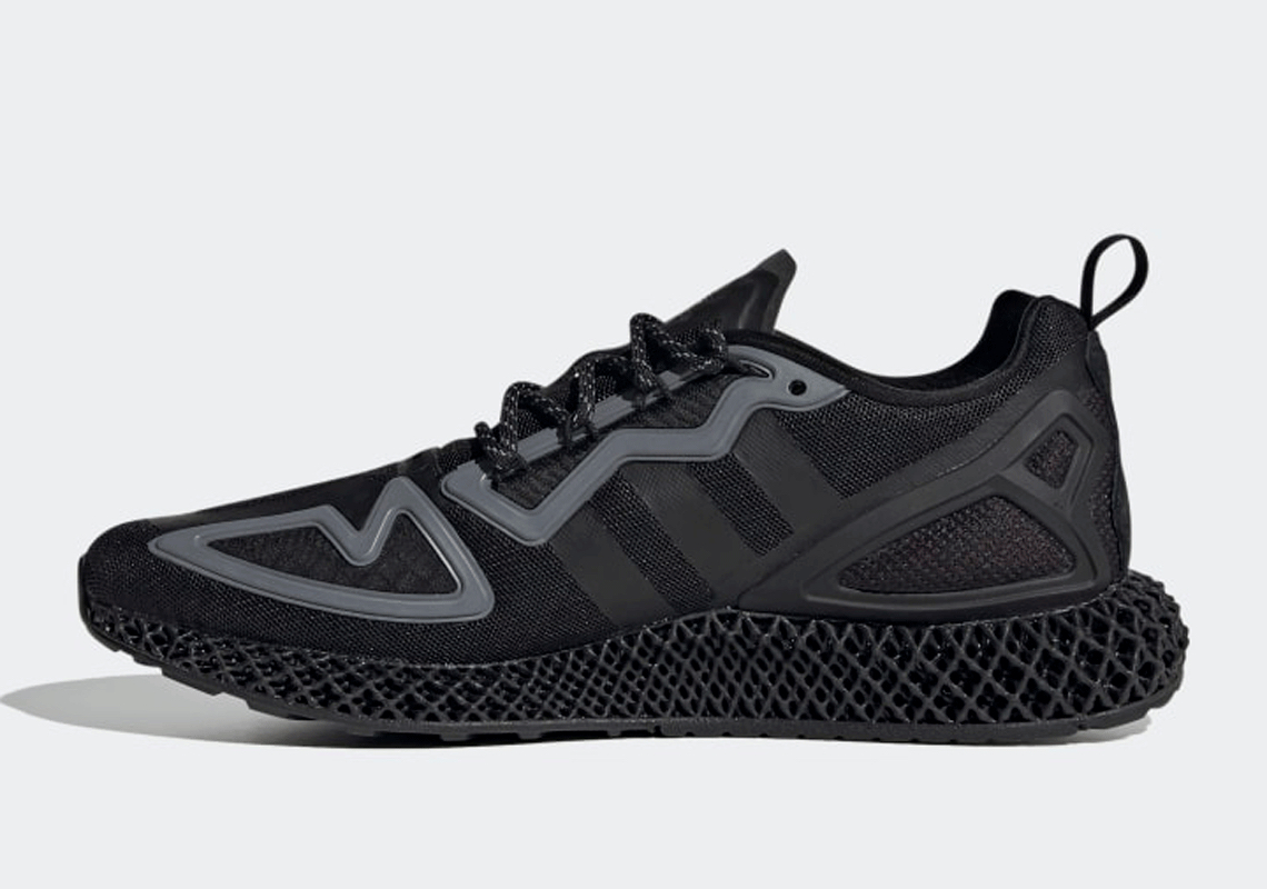 adidas ZX 2K 4D Triple Core Black FZ3561 | SneakerNews.com