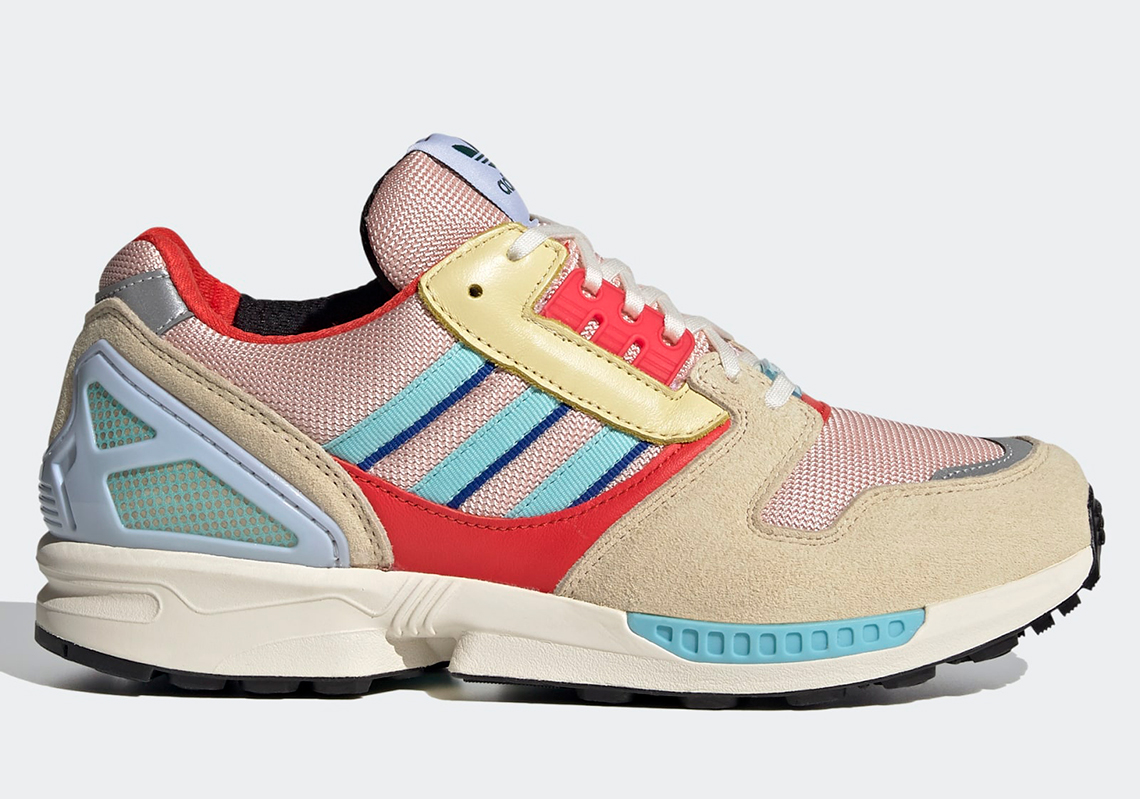 The adidas ZX8000 Appears In A Multi-Colored Mix Akin To The Oddity Series