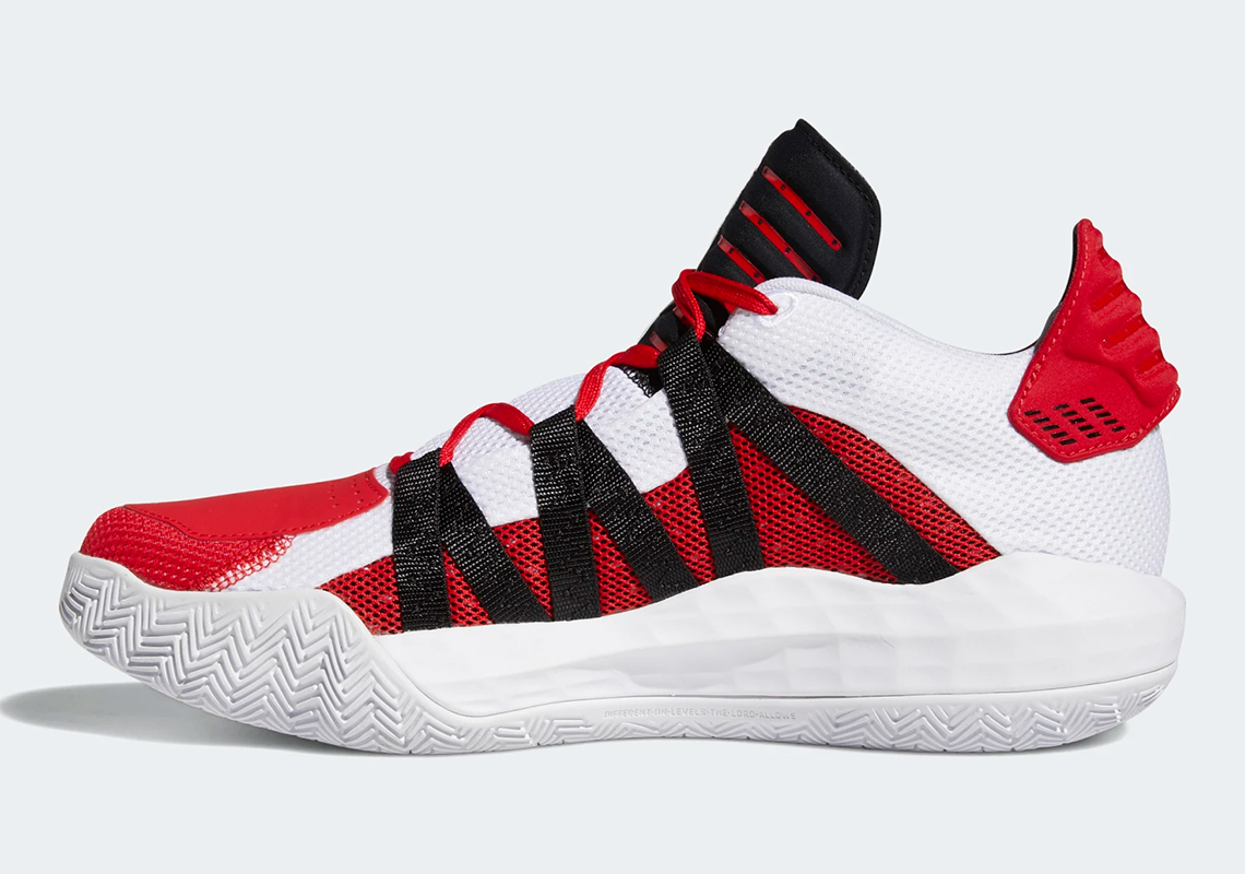 Adidas Dame 6 Red Fy0850 1
