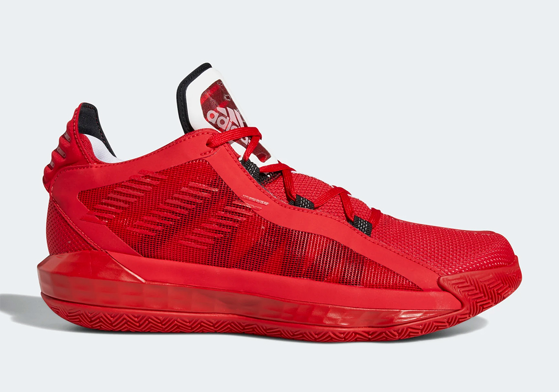 Adidas Dame 6 Red Fy0850 2