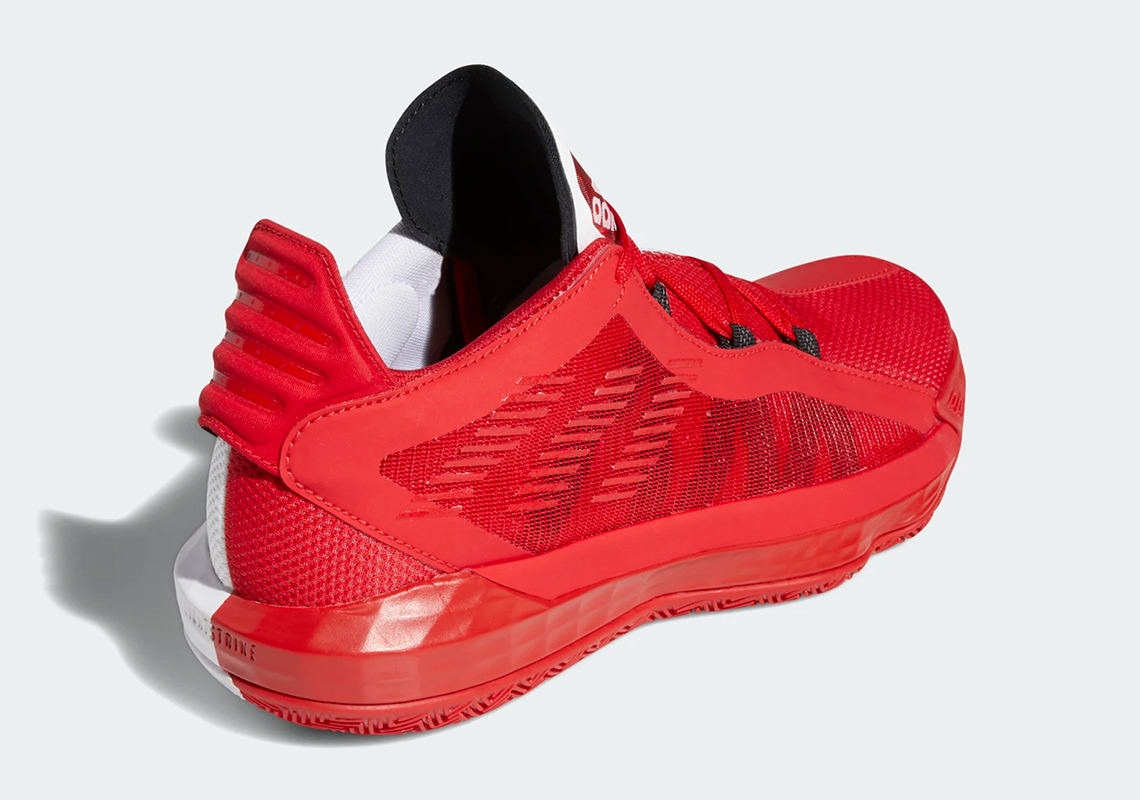 adidas dame 6 red FY0850 7