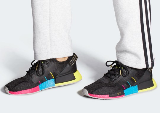 adidas NMD R1 V2 “Tokyo Nights” Adds Tri-Color Hits On The Midsole