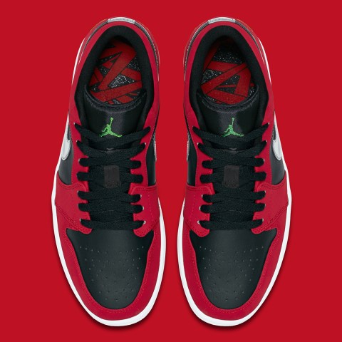 Air Jordan 1 Low Gym Red Black 553558-036 | SneakerNews.com