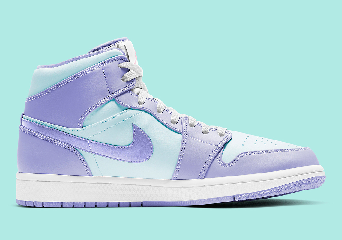 purple and blue jordan 1