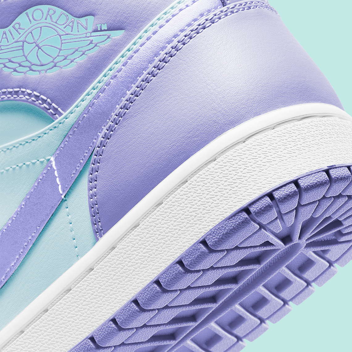 blue and purple sneakers