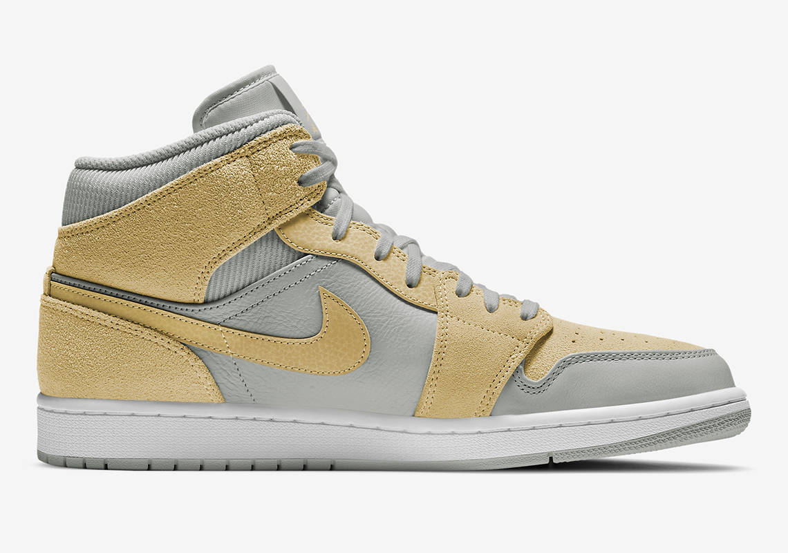 jordan 1 yellow grey online