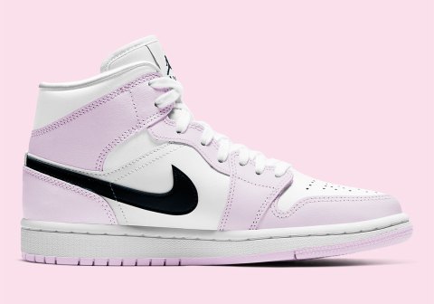 Air Jordan 1 Mid Pink Black BQ6472-500 | SneakerNews.com