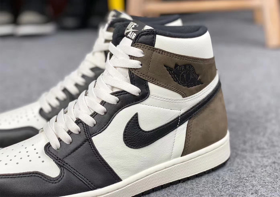 air jordan 1 mid coffee