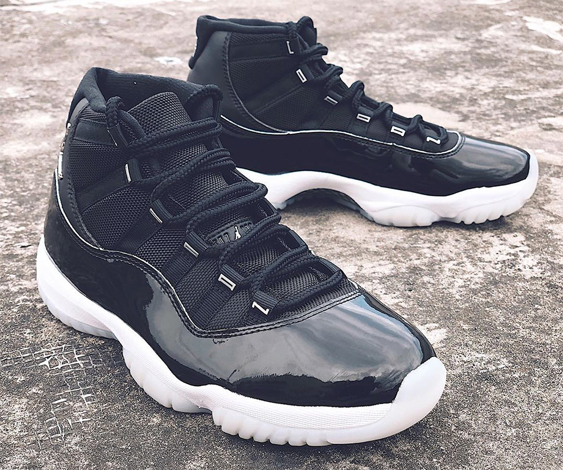 Air Jordan 11 Jubilee Black Silver CT8012011