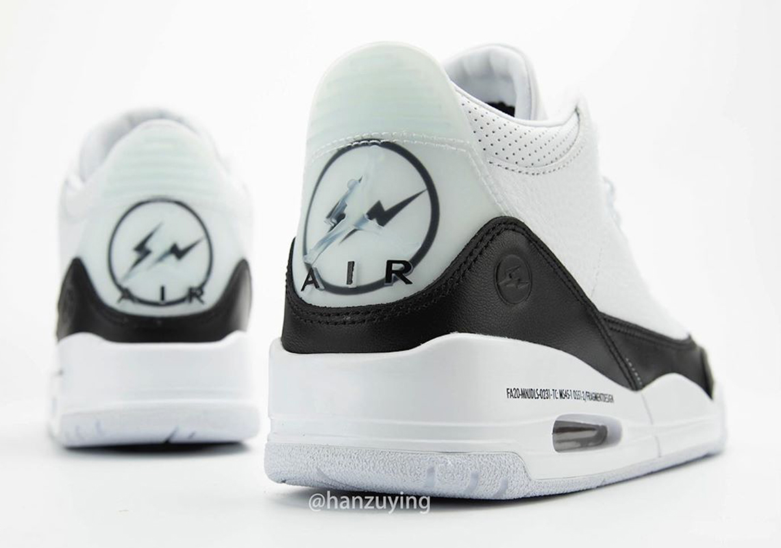 Fragment Air Jordan 3 White Black Release Info | SneakerNews.com