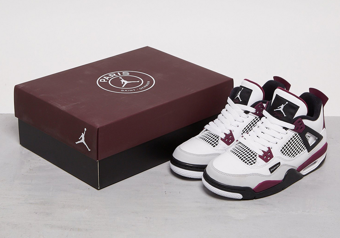 PSG Air Jordan 4 CZ5624-100 Release Date | SneakerNews.com