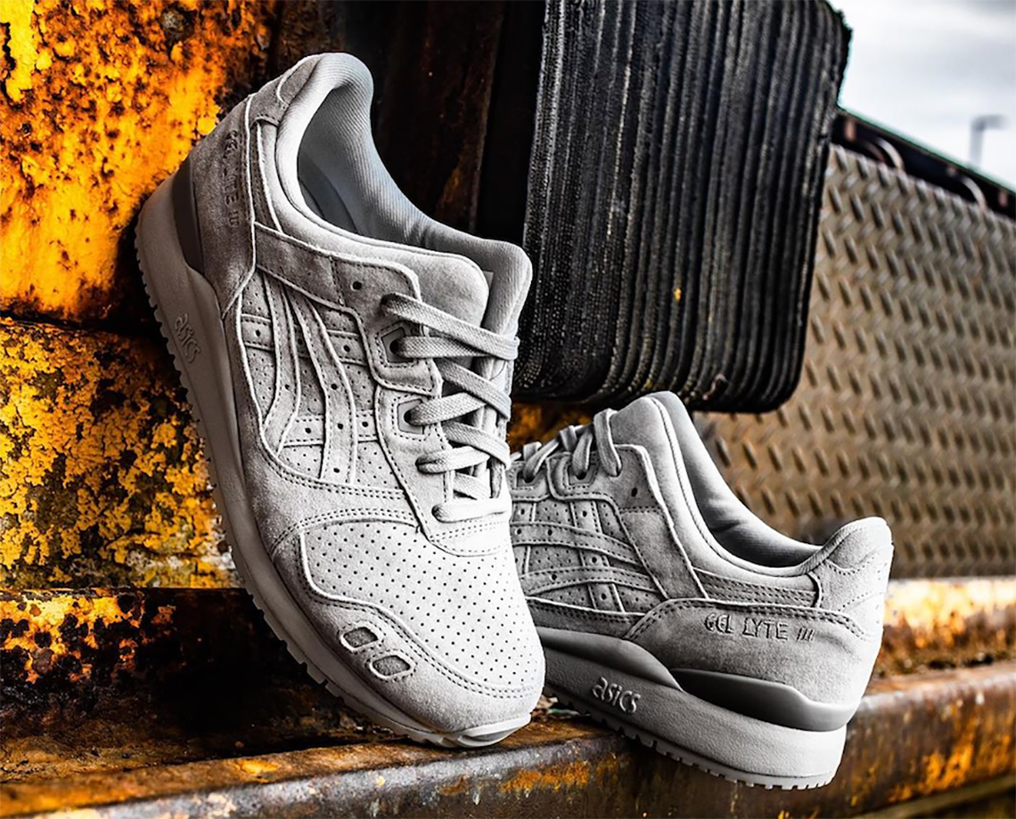 The ASICS GEL-Lyte III Gets Dressed Up In Tonal "Piedmont Grey" | S.R.D.