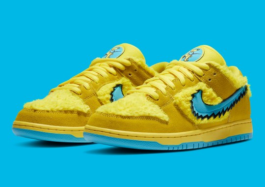 The Grateful Dead x Nike SB Dunk Low “Yellow” Will Release At Skate-shops And SNKRS
