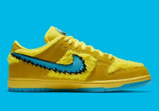 Grateful Dead Nike SB Dunk Low Yellow CJ5378-700 | SneakerNews.com