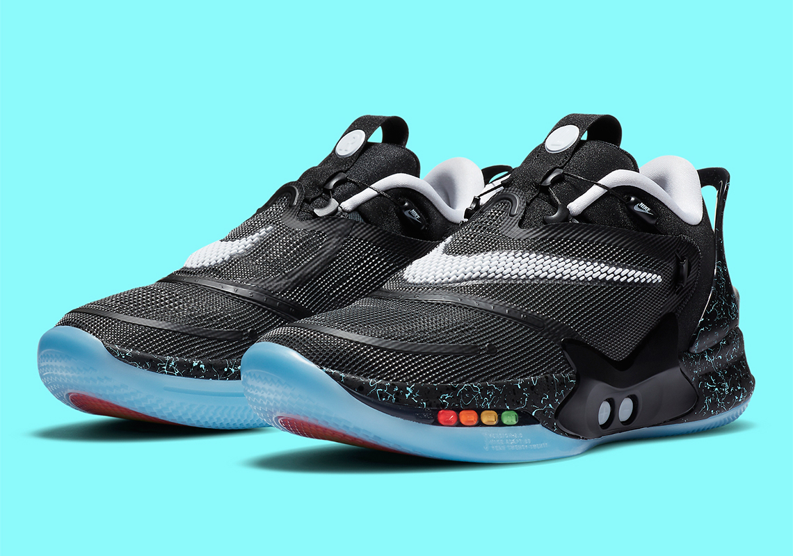 Nike Adapt BB 2.0 Mag Black Blue CV2441-002 | SneakerNews.com