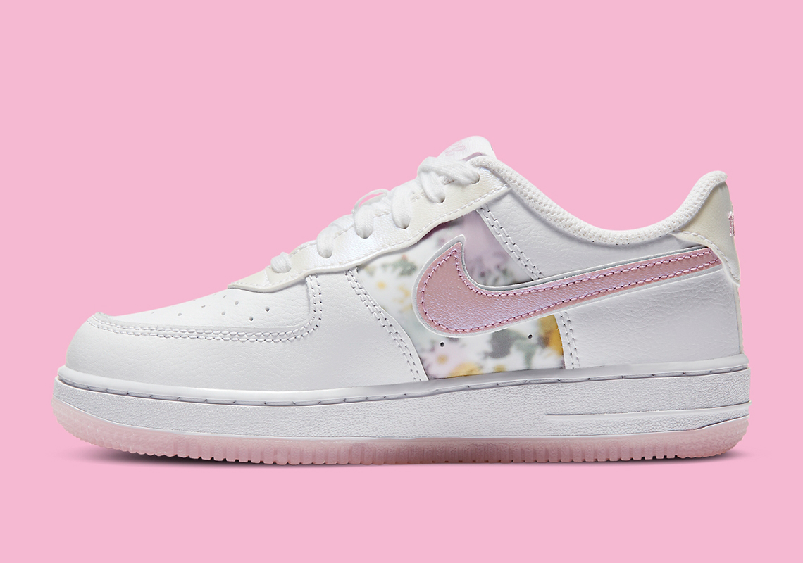 light pink air force 1s