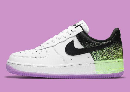 Air Tech Challenge-Inspired Splatter Appear On This Nike Air Force 1