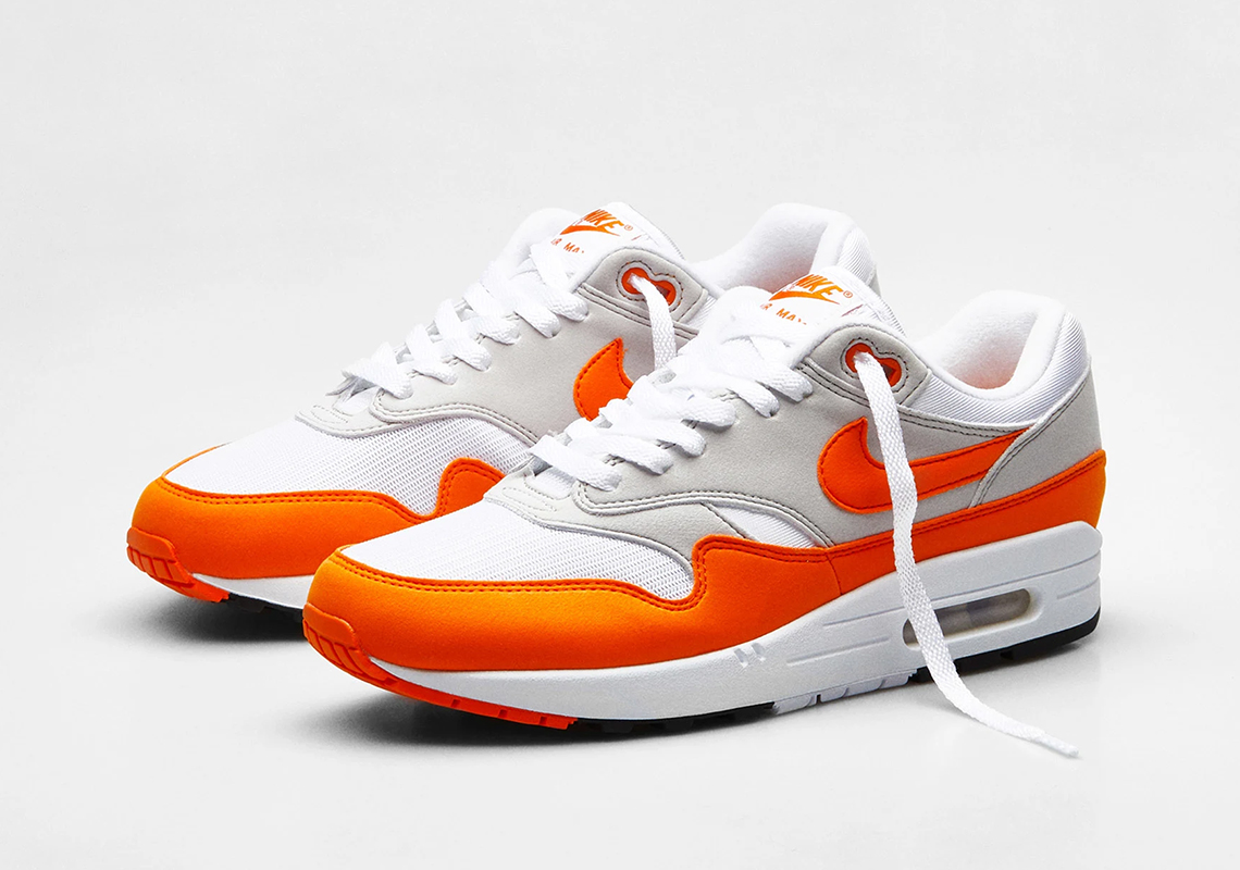 Nike Air Max 1 Magma Orange Evergreen 