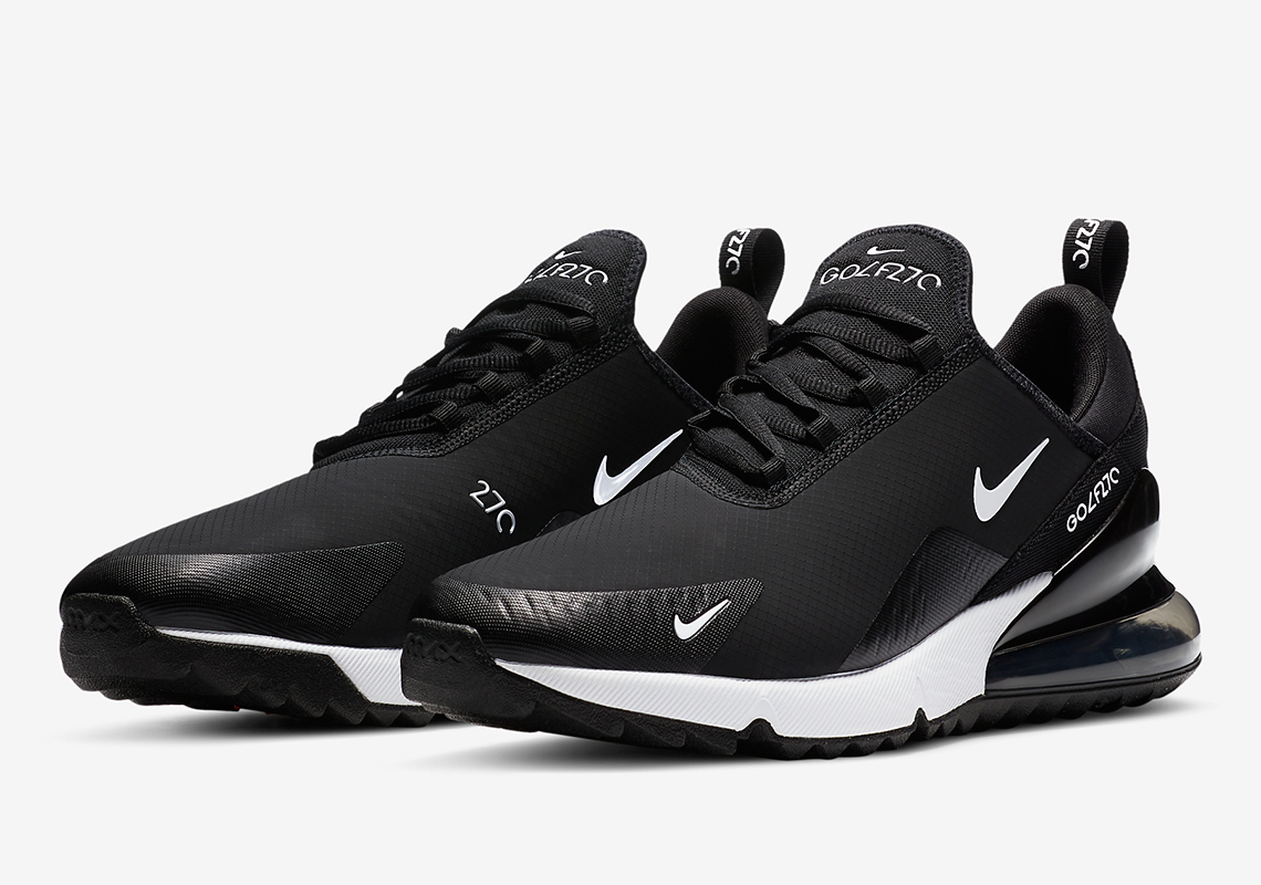 nike 270 air max black and white