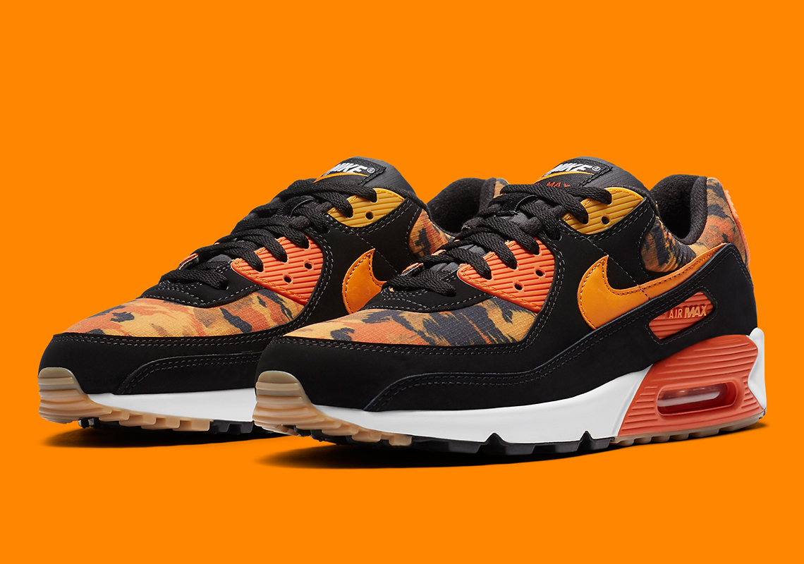 Camo Prints Appear On Ripstop Nylon On This Upcoming Nike Air Max 90