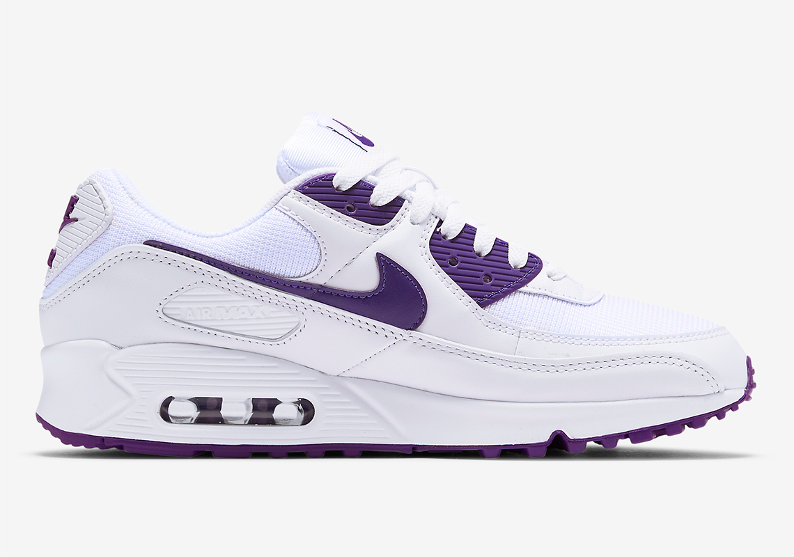 purple and white air max