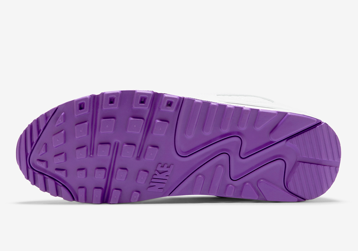Nike Air Max 90 White Court Purple Ct1028 100 3