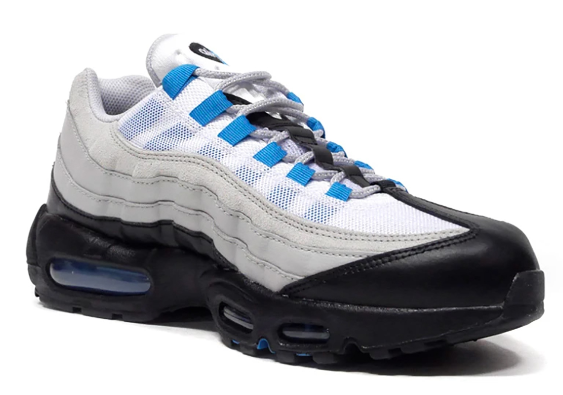 blue white and gray air max 95
