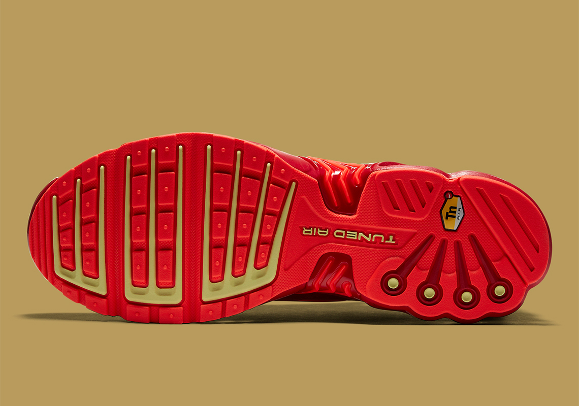 Nike Air Max Plus 3 Iron Man Red Gold Ck6715 600 6