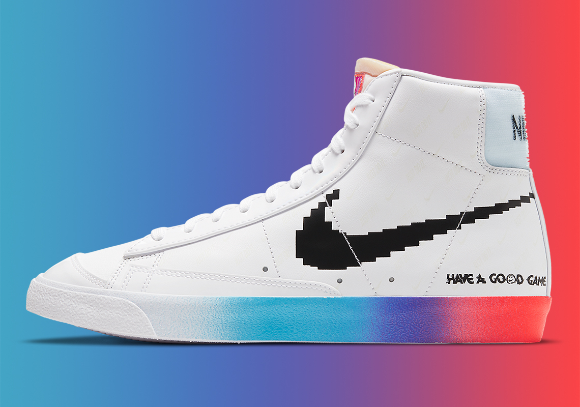 This Glow-In-The-Dark Nike Blazer Mid '77 Celebrates Classic Gaming Culture