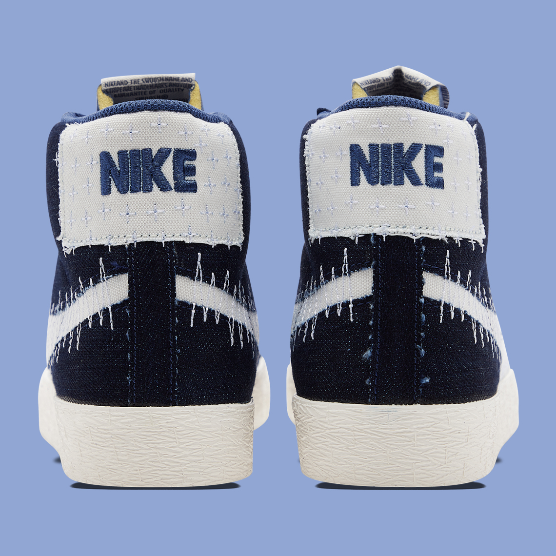 nike sb zoom blazer mid sashiko mystic navy