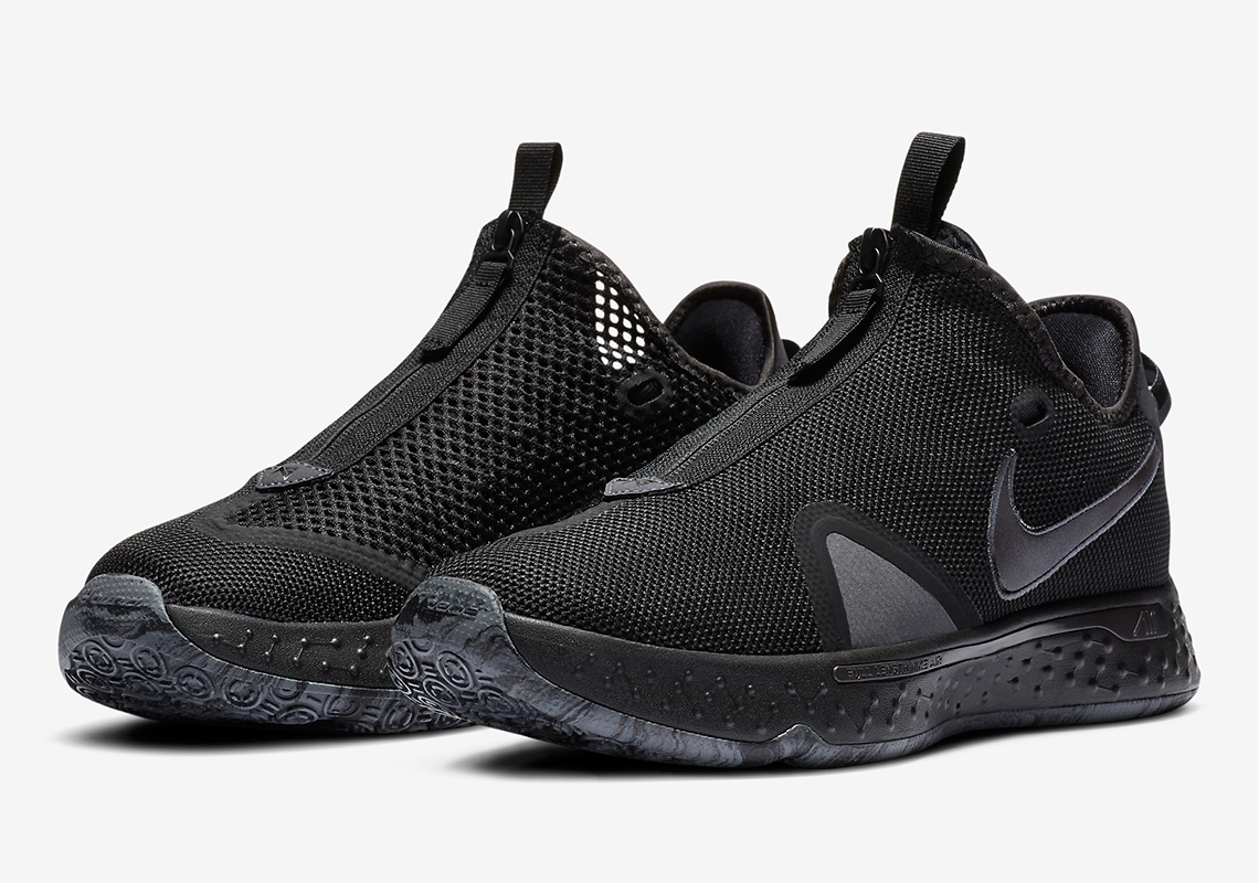 The Nike PG 4 Delivers A Triple Black Colorway