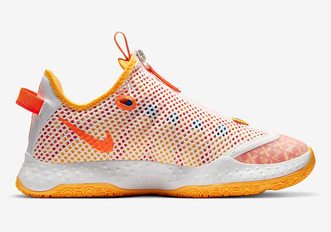 nike pg4 gatorade orange