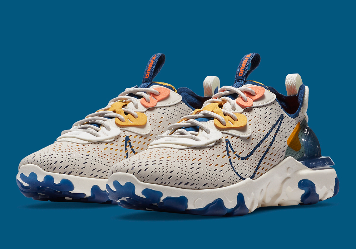 The Nike React Vision Transitions To Fall Tones With Light Orewood Brown And Sail