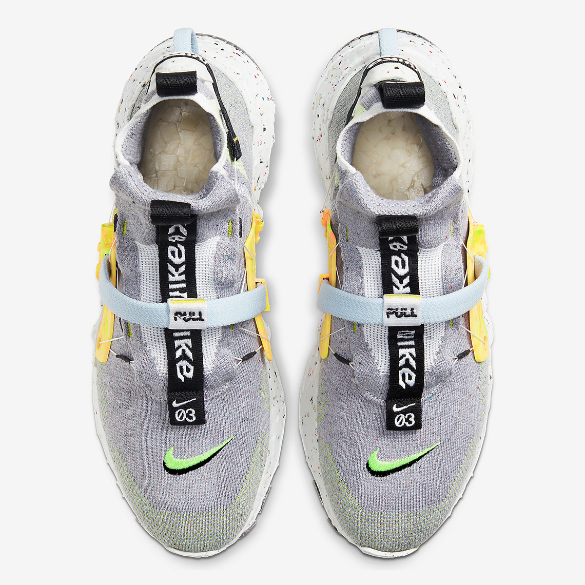 Nike Space Hippie 03 Grey Volt CQ3989-002 Release | SneakerNews.com