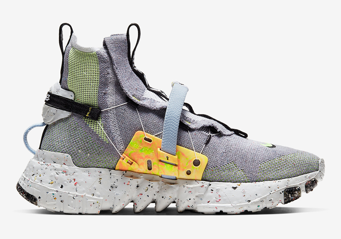 Nike Space Hippie 03 Grey Volt CQ3989 