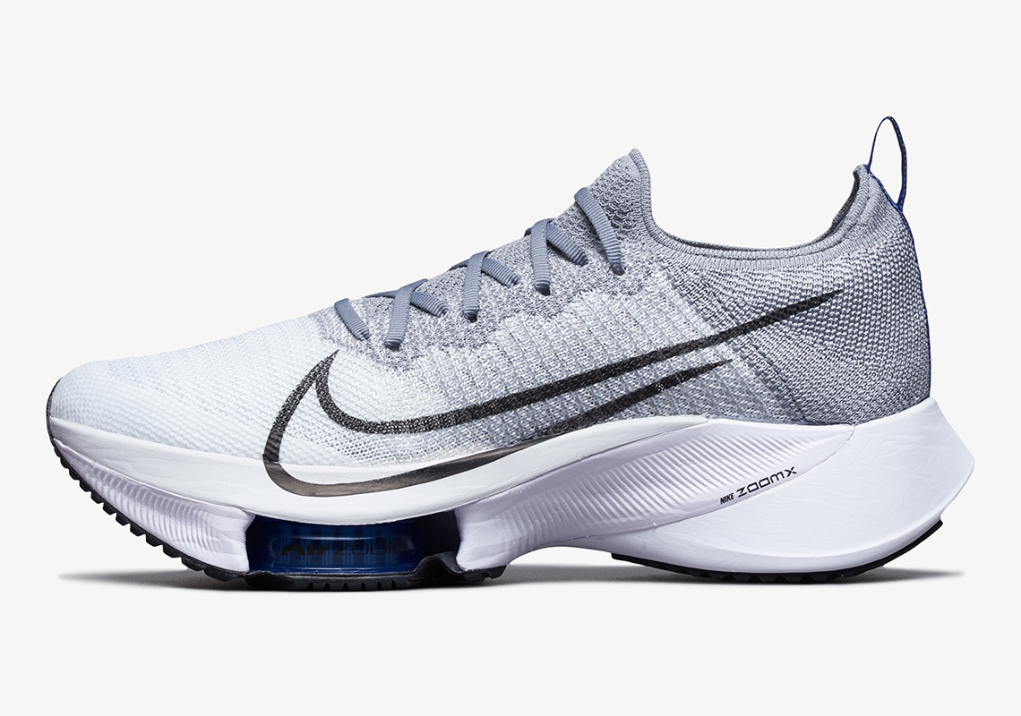 The tailwind Nike Zoom Tempo NEXT% Arrives In Grey And Blue