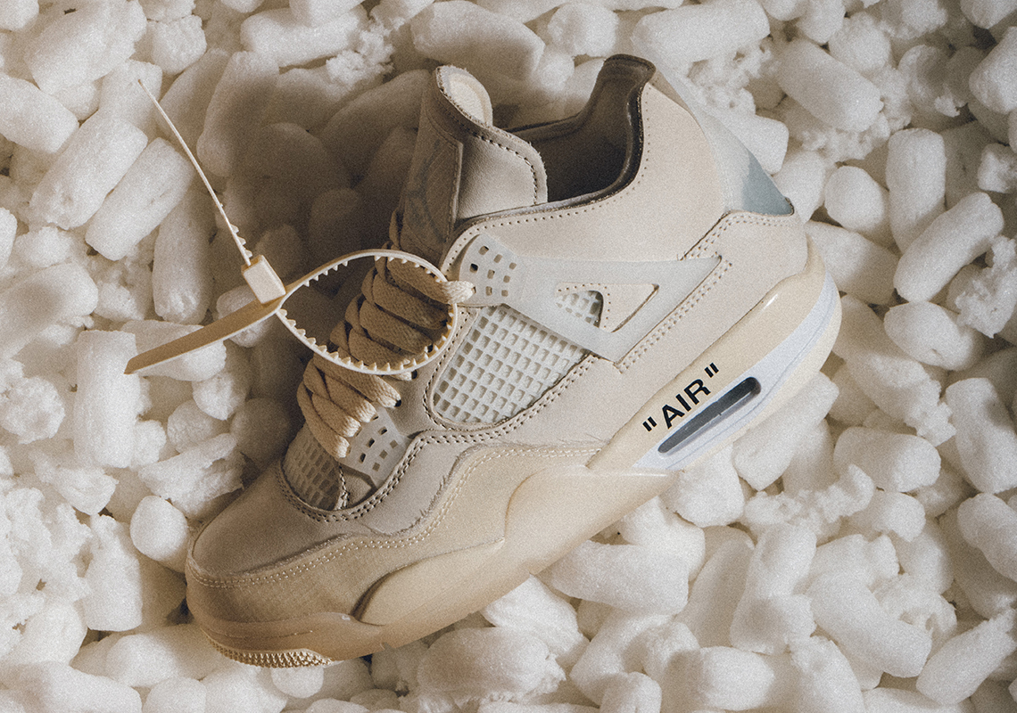 air jordan 4 off white pastel