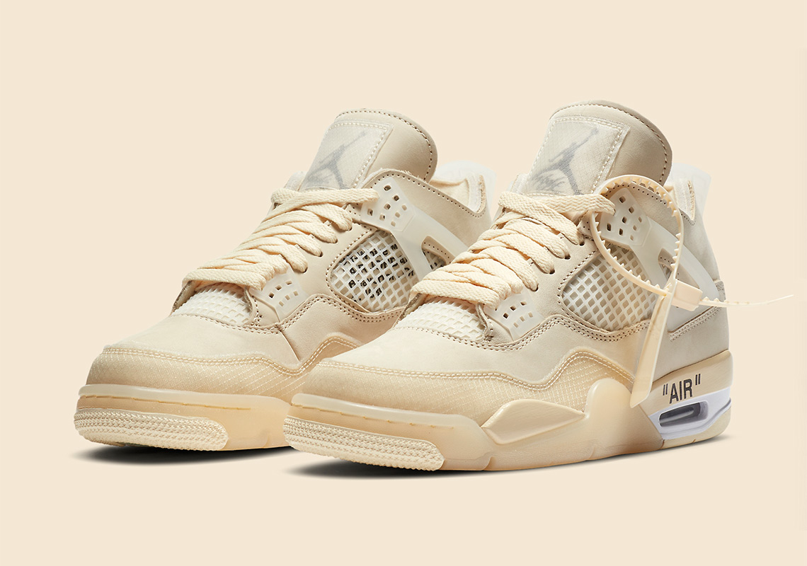 Off-White Jordan 4 Sail CV9388-100 