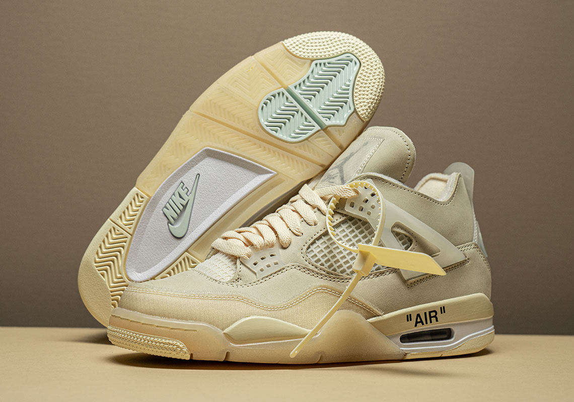 Off White Jordan 4 Photos + Release 