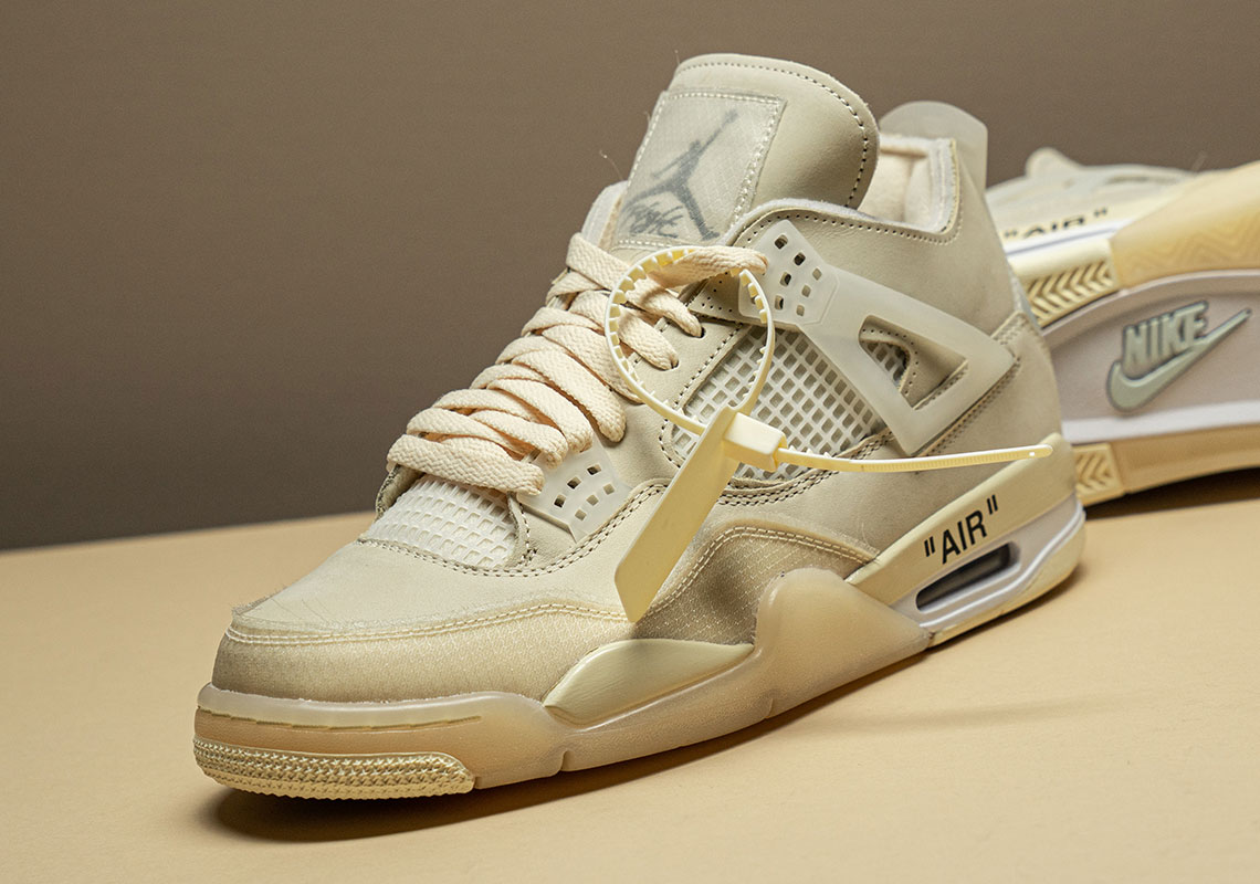 Off White Jordan 4 Photos + Release Info 